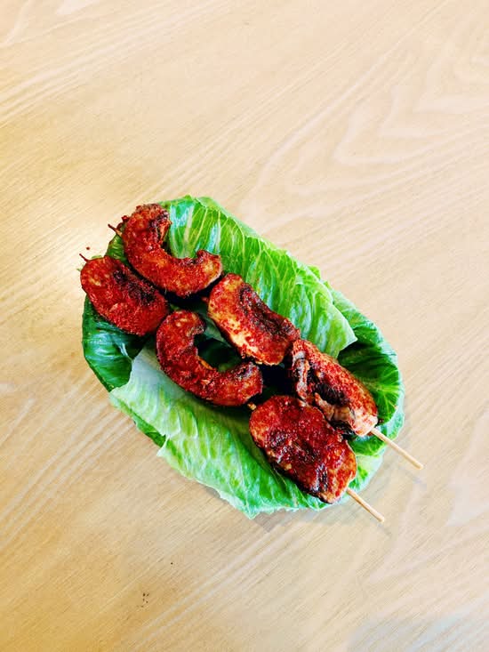 Fried Mushrooms (2skewers) 炸蘑菇